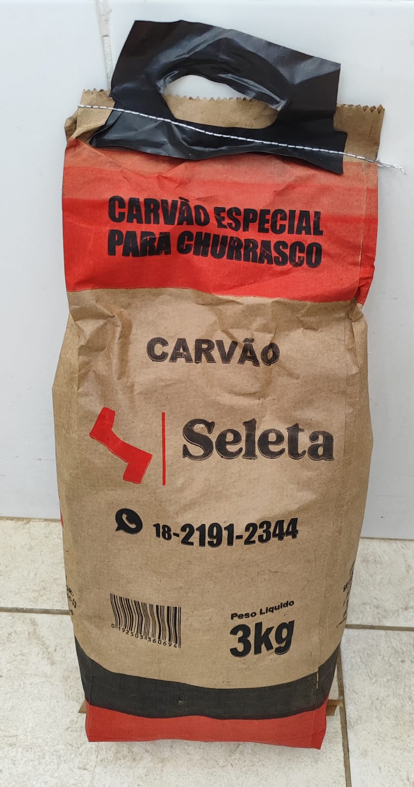Carvão Seleta 3kg